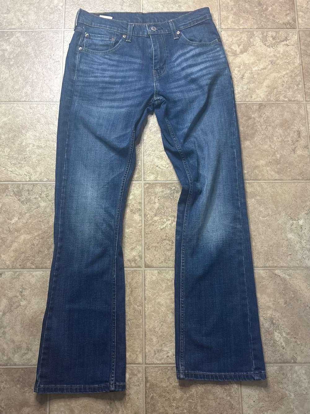 Classic Men’s Waist 31 Length 32 Blue Straight-Leg Jeans